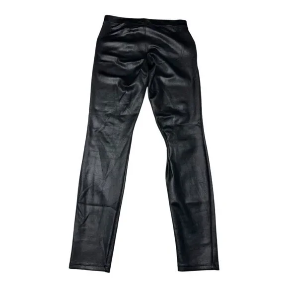 Express Faux Leather Leggings Black Size Small - Picture 8 of 9